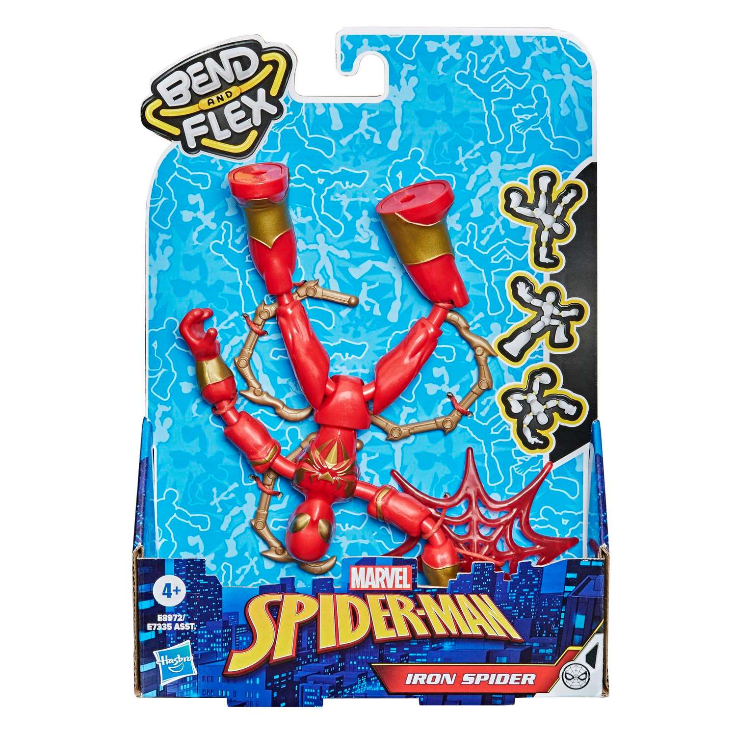 Игршука Человек-Паук (Spider-man) (SM) Бенди Человек-паук Костюм E89725X0 - фото 2