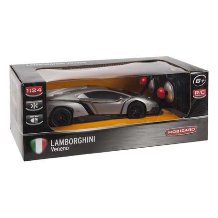 Машинка радиоуправляемая Mobicaro Lamborghini Veneno 1:24 Серебряная