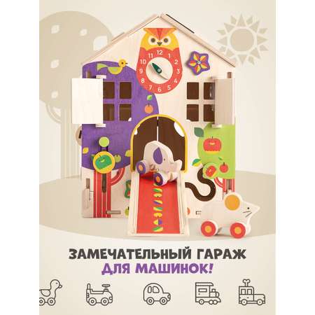 Бизиборд Mag Wood Бизидом Лесной