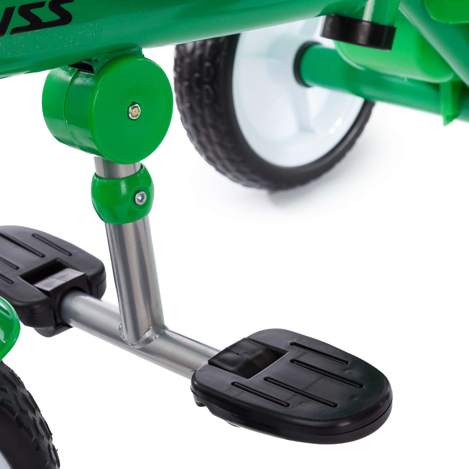 Велосипед трехколесный Kreiss с тентом Зеленый - фото 17