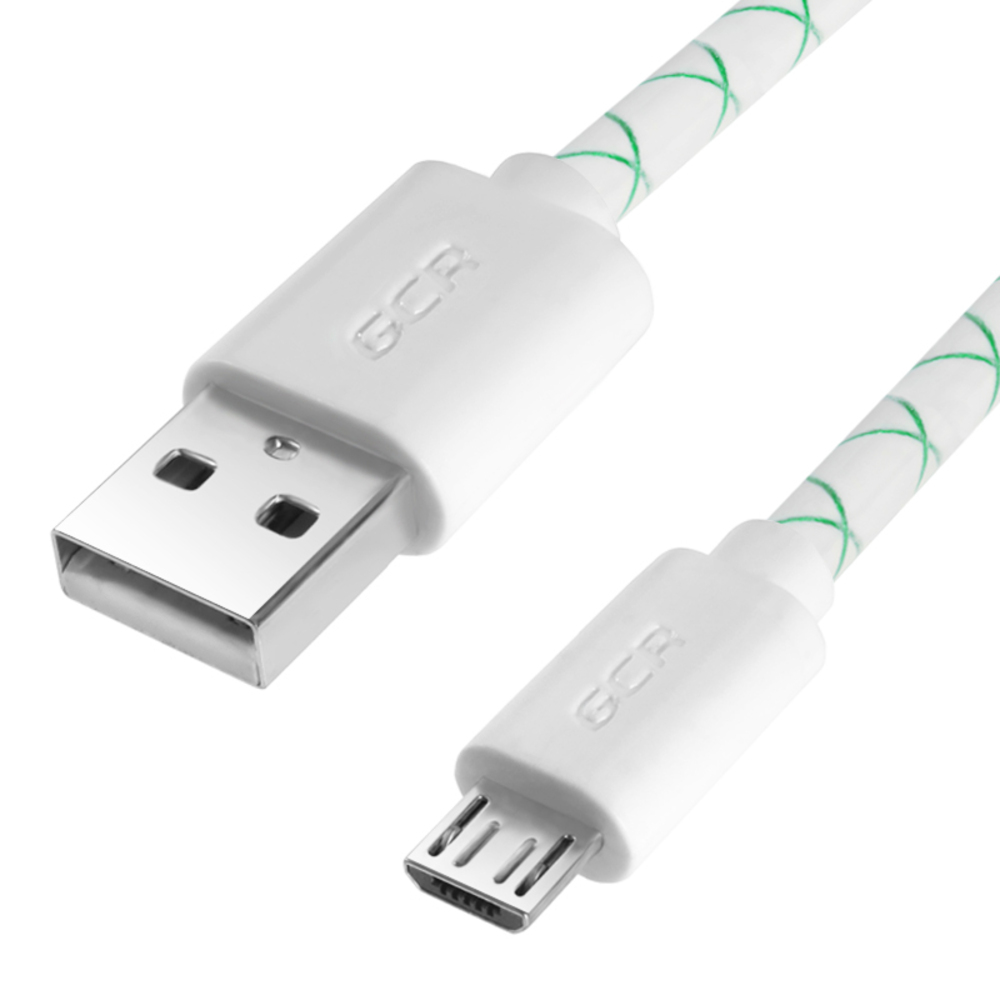 Кабель USB GCR 1.0m MicroUSB быстрая зарядка GCR-UA9MCB3-BD-1.0m - фото 5