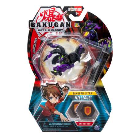 Фигурка-трансформер Bakugan Ультра Dbl HeadDrgn Black 6045146/20104038