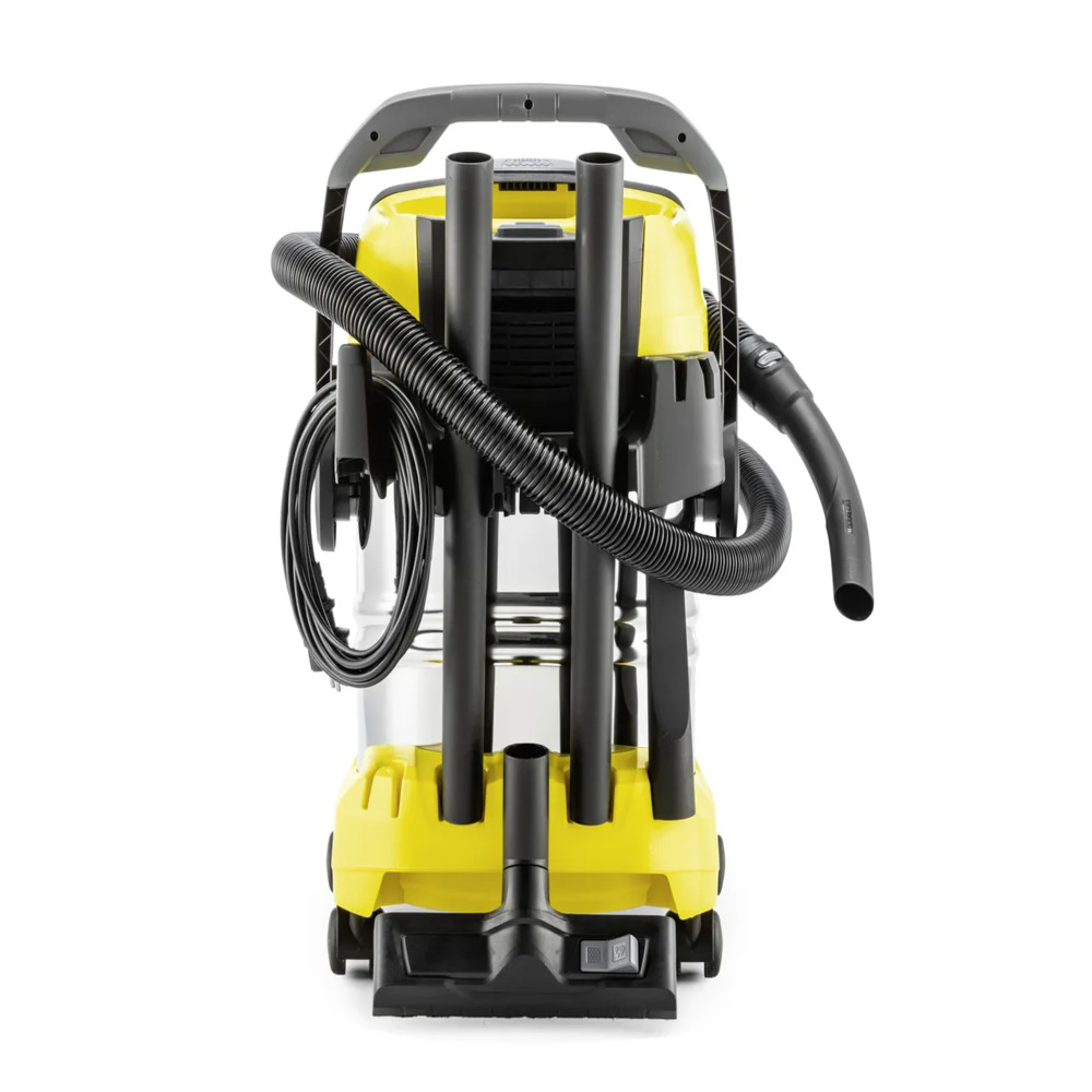 Строительный пылесос Karcher WD 5 S V-25/5/22 1100Вт (уборка: сухая/сбор воды) желтый - фото 1