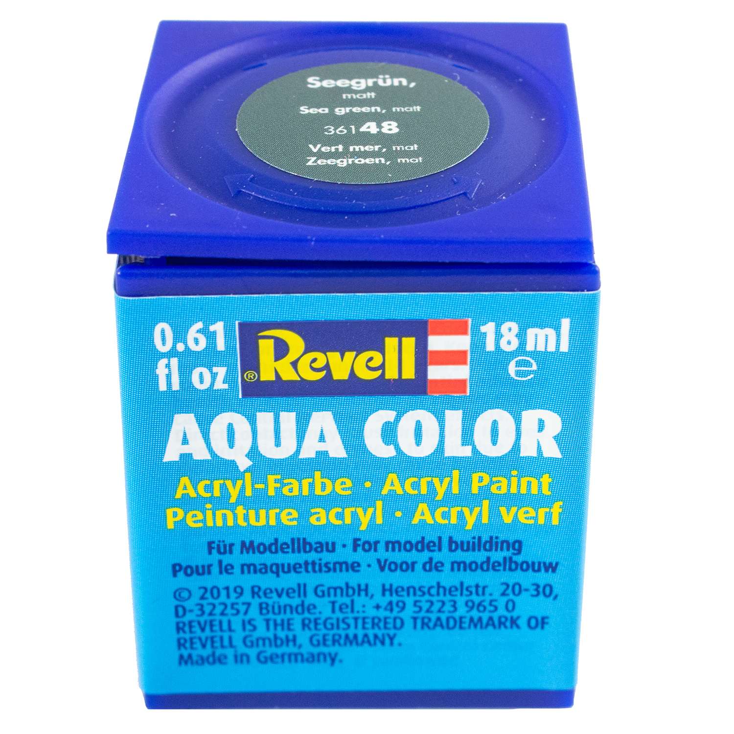 Аква-краска Revell цвета морской волны матовая 36148 - фото 1
