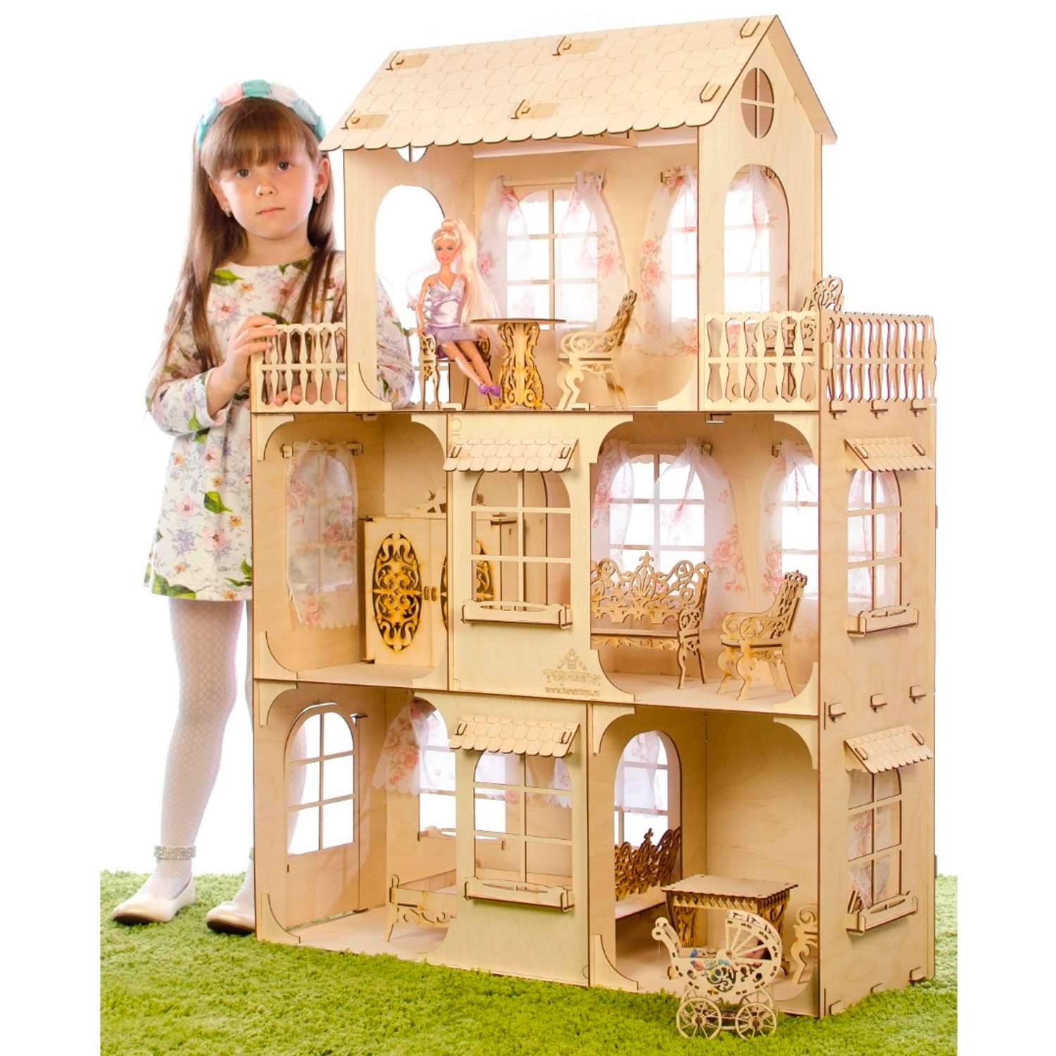 Кукольный домик Теремок кд-1. Barbie кукольный домик "летняя вилла" 76932. Дом кукол 4