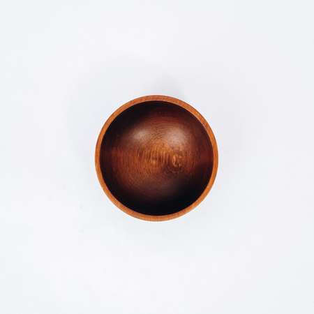 Чаша MAGISTRO из натурального кедра 10 5×4 7 см цвет коричневый