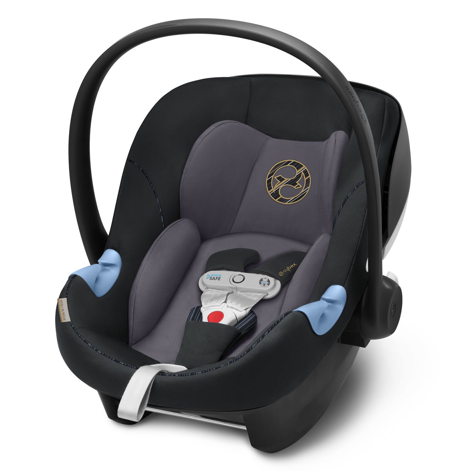 Автокресло Cybex Aton M i-Size Premium Black - фото 2