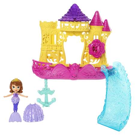 Набор для купания Sofia Плавающий замок Принцессы