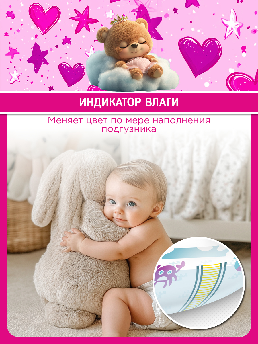 Подгузники Teddy Baby Premium - фото 13