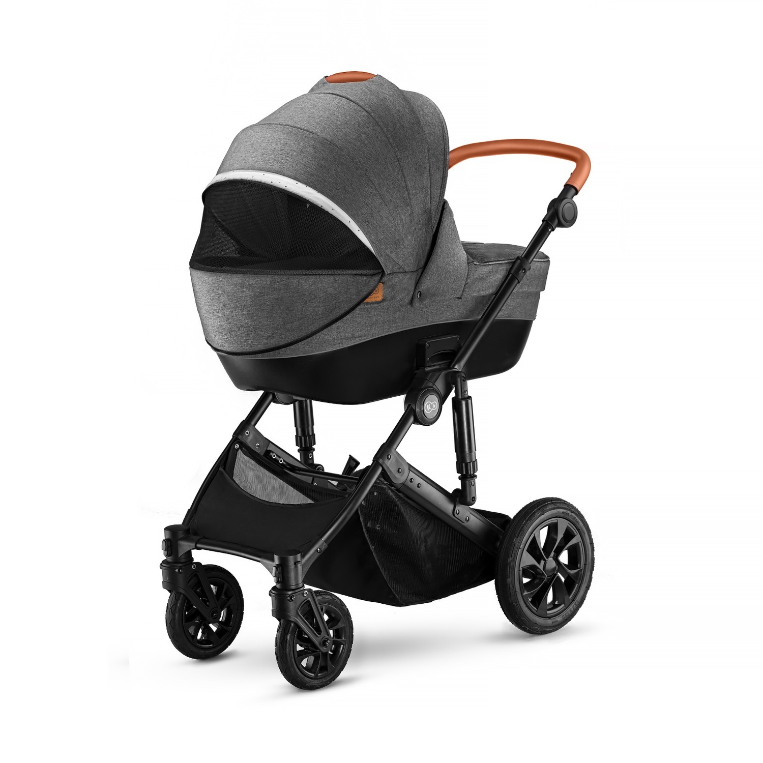 Коляска 3в1 Kinderkraft Prime 2020 Black - фото 2