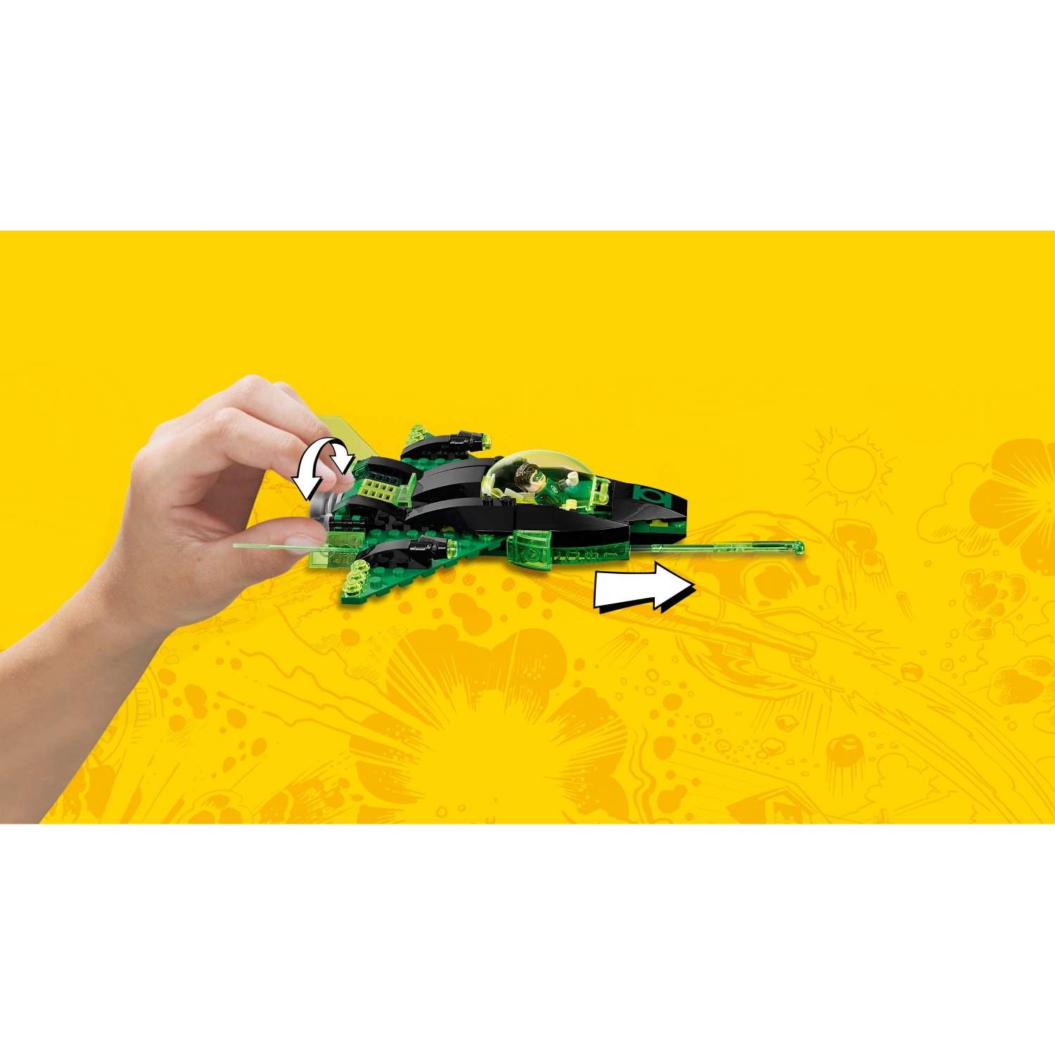 Конструктор LEGO Super Heroes Зеленый Фонарь против Синестро (76025) - фото 7