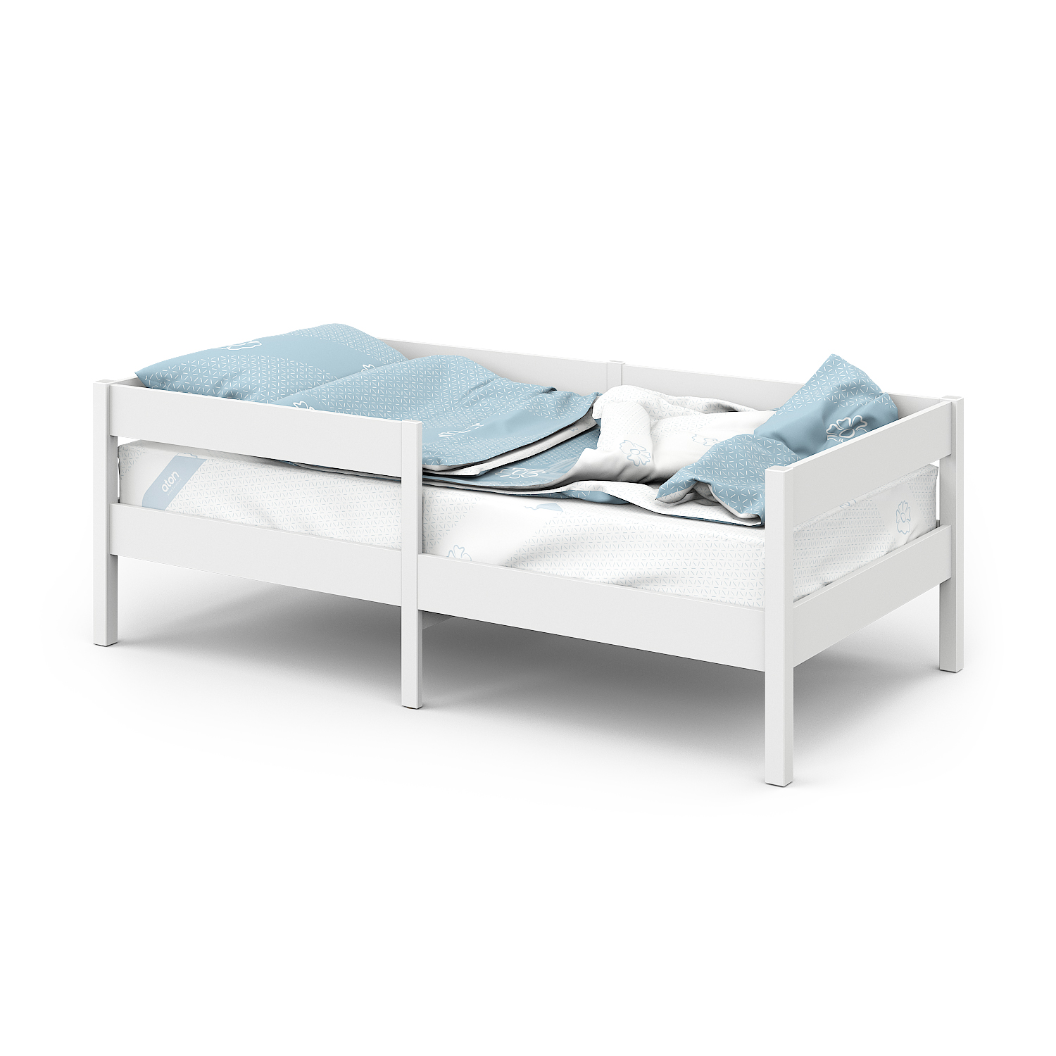 Детская кроватка aton baby furniture Skandi 160x80 прямоугольная, без маятника - фото 6