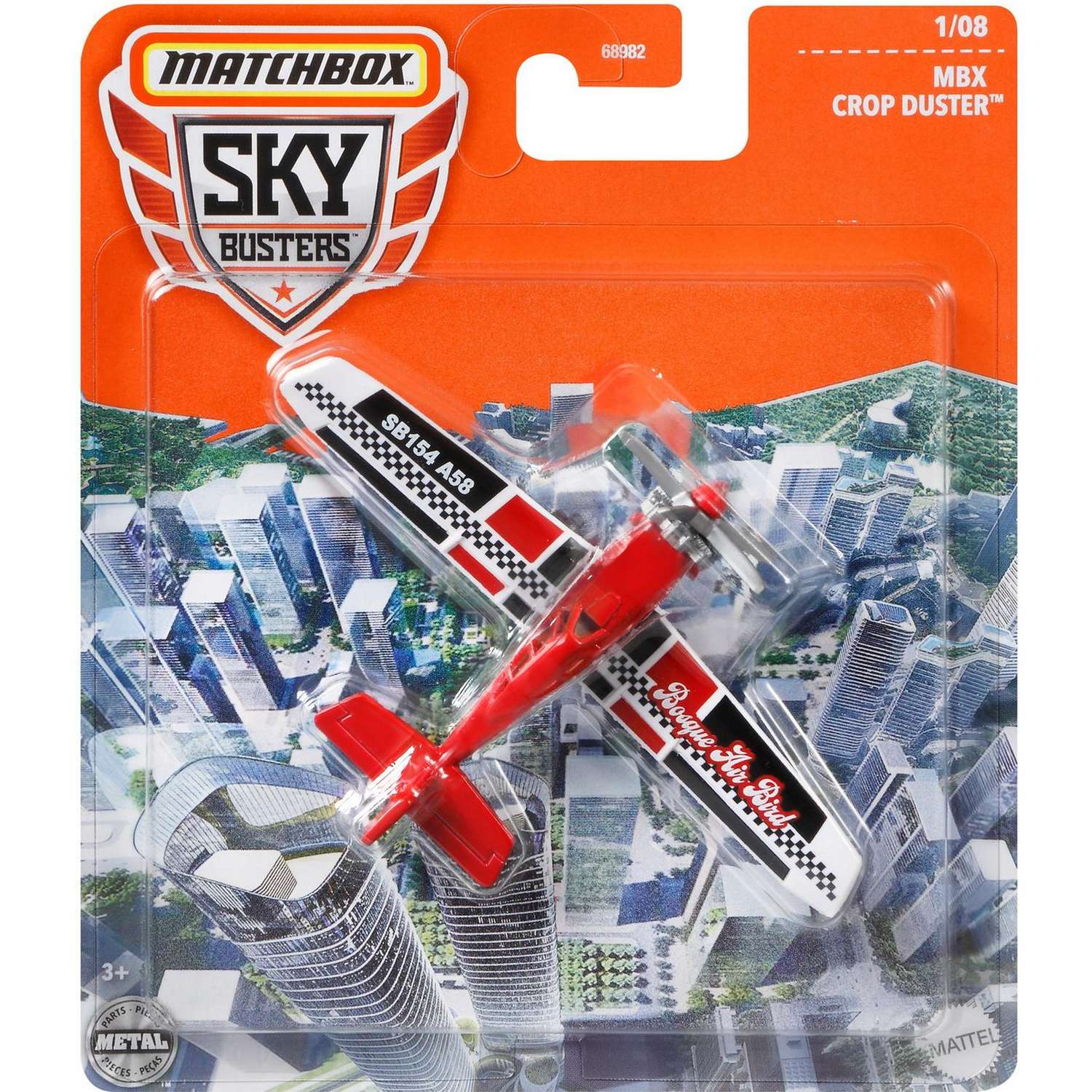 Игрушка Matchbox Транспорт воздушный Самолет Классик Атак в ассортименте 68982 68982 - фото 5