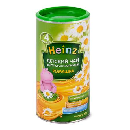 Чай детский Heinz ромашка 200г с 4месяцев