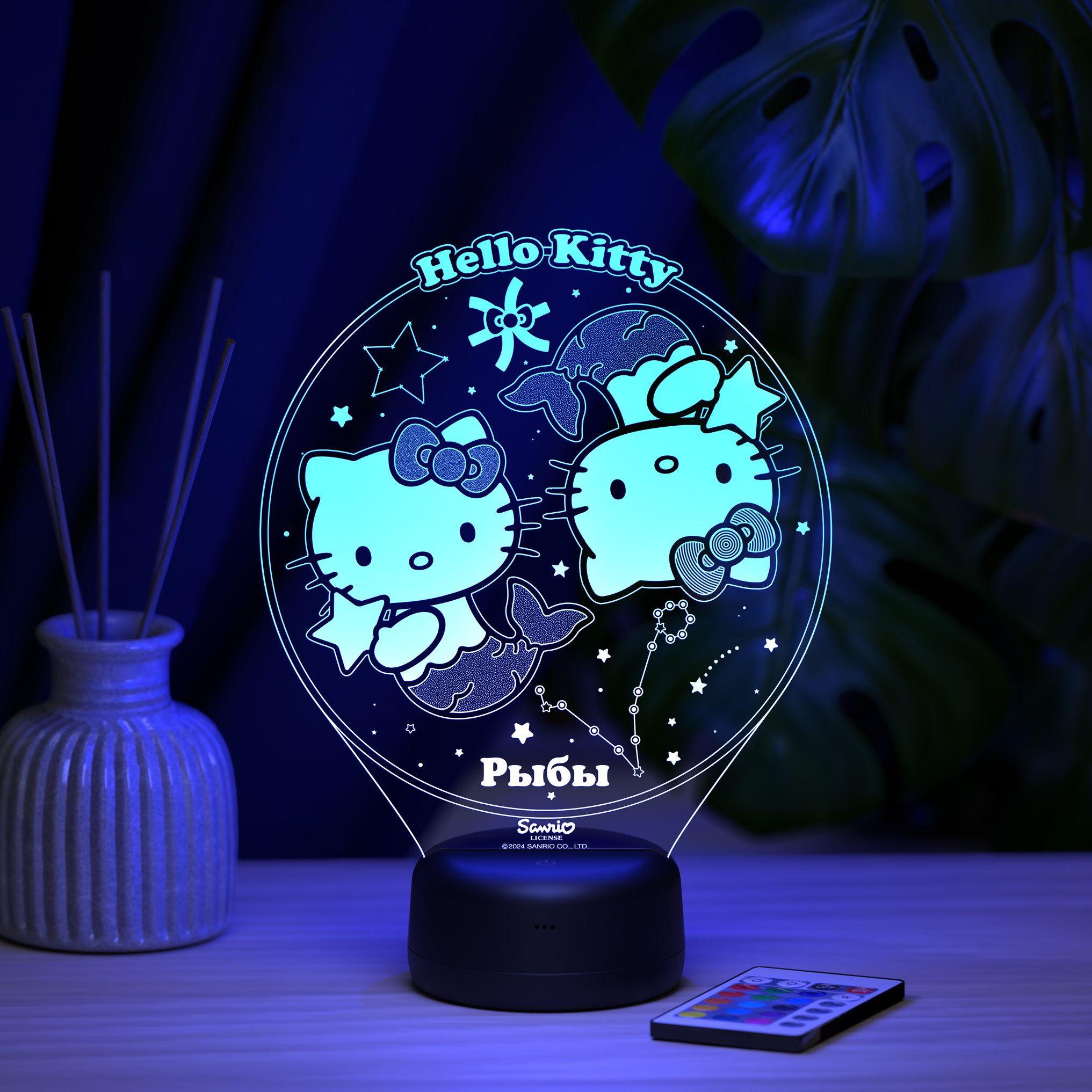 Ночник Hello Kitty Рыбы - фото 11