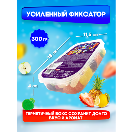 Желейный мармелад TAYAS Damla gummy sour червячки кислый халяль бокс 300гр