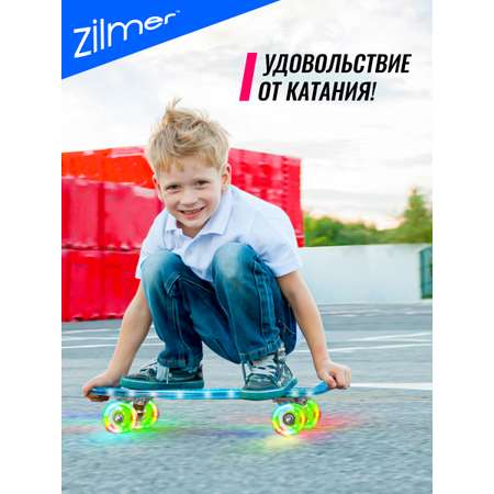 Скейтборд Zilmer \"Ночная комета\" до 80 кг