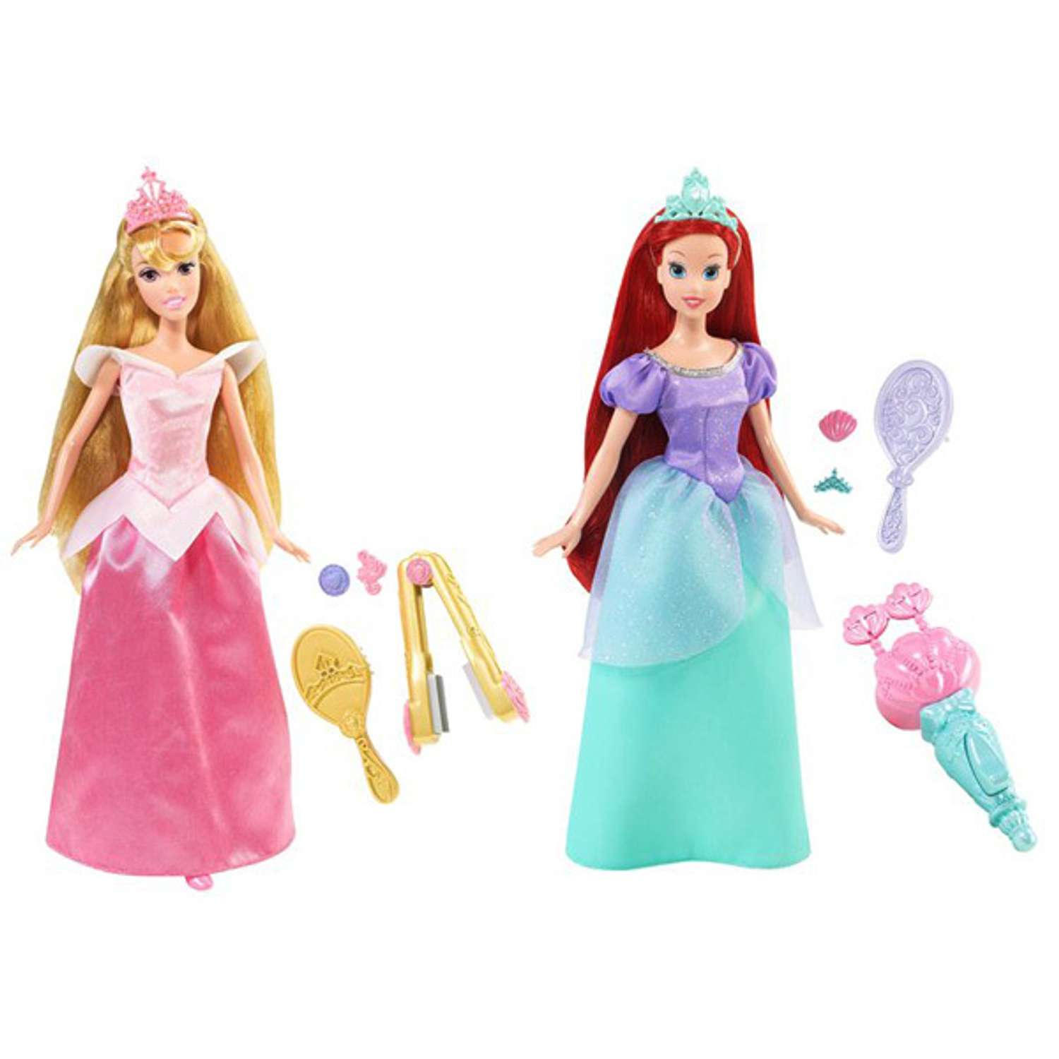 Игровой набор Barbie Disney Принцесса Модные прически в ассортименте V9249 - фото 1