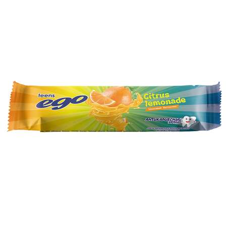 Батончик злаковый Ego Teens цитрусовый лимонад 25г