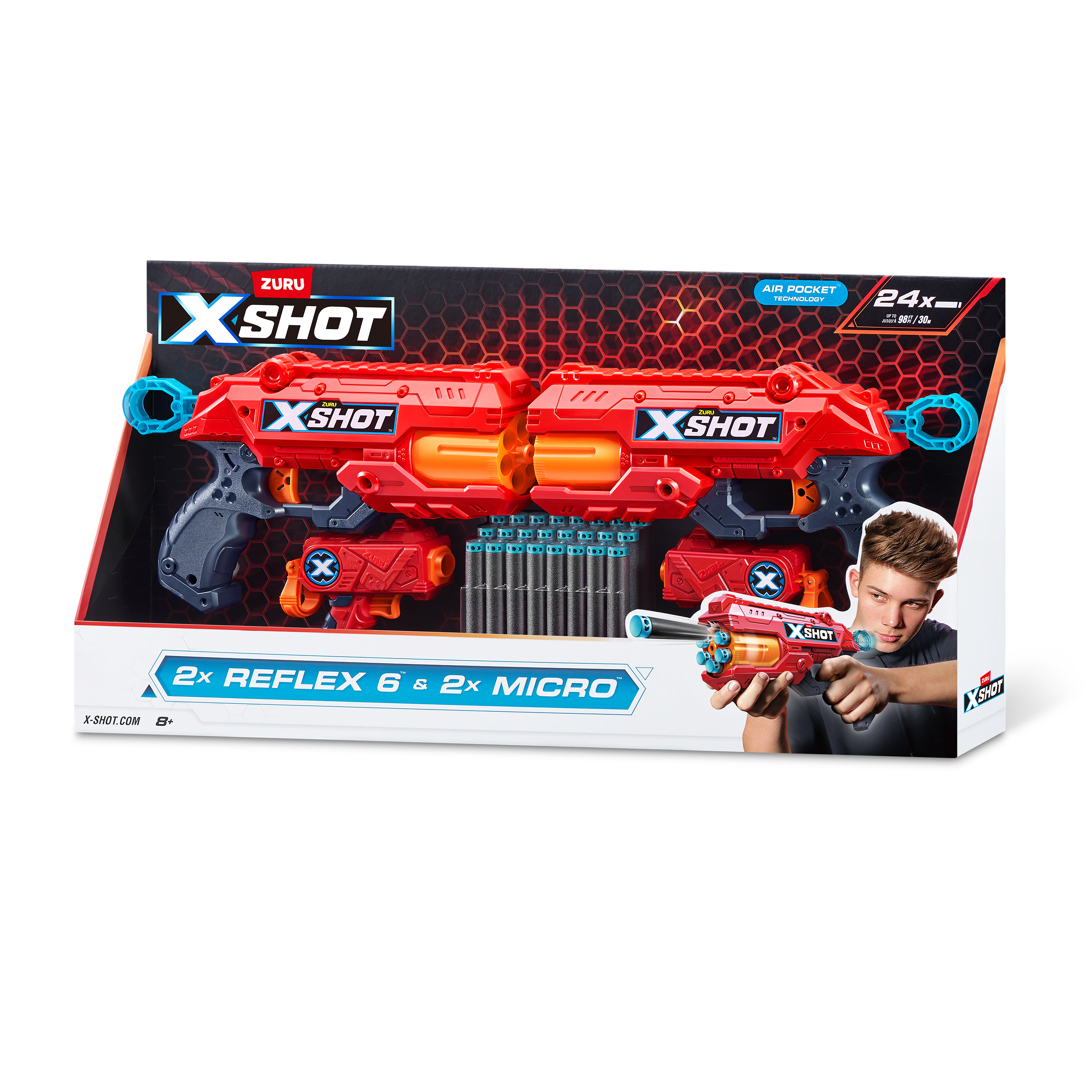 Бластер Zuru XSHOT  Excel Reflex - фото 10