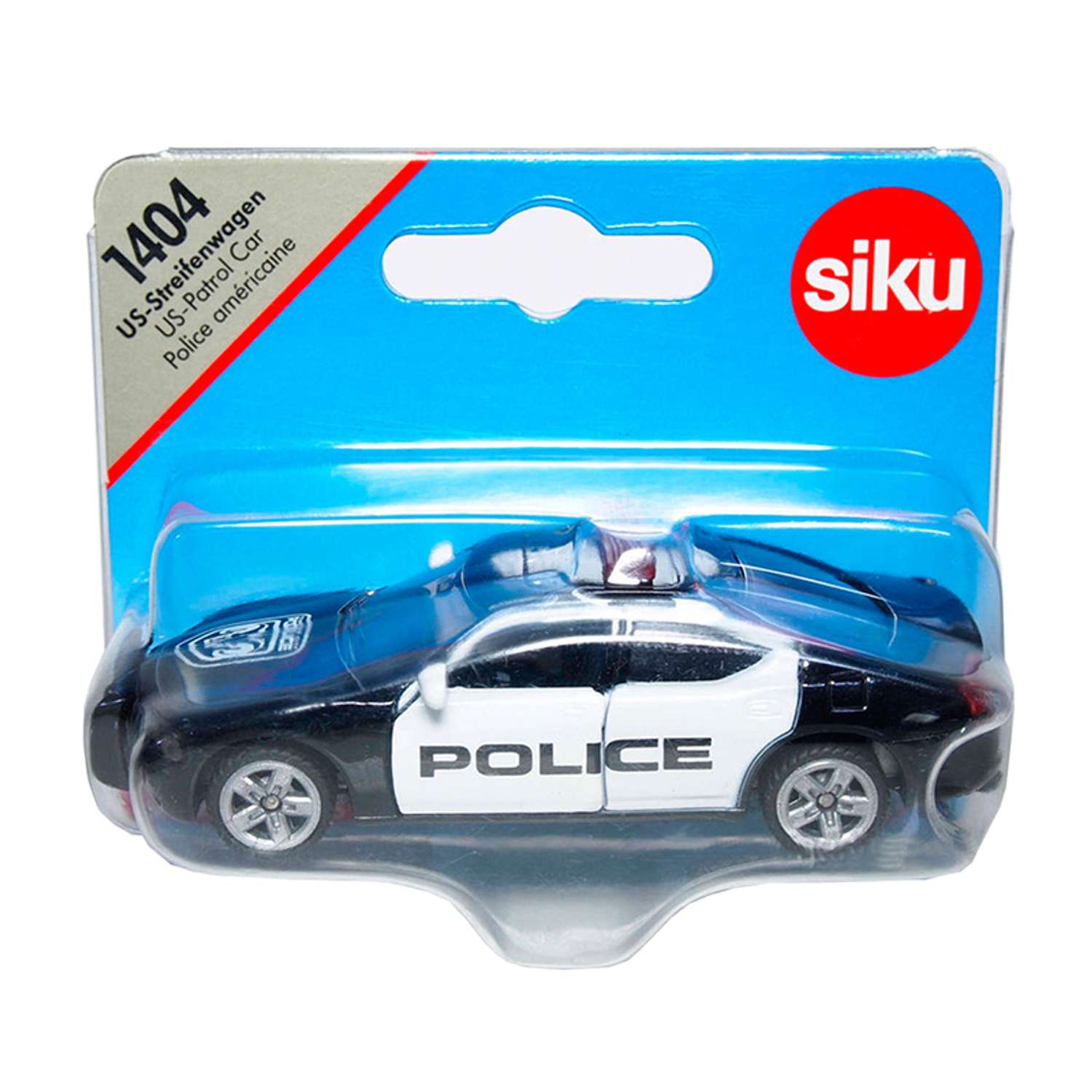Полицейская машина SIKU Масштаб 1:55. 1404 - фото 2