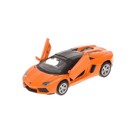 Машина инерционная Пламенный мотор 1:43 Lamborghini Aventador LP700-4 Roadster металл