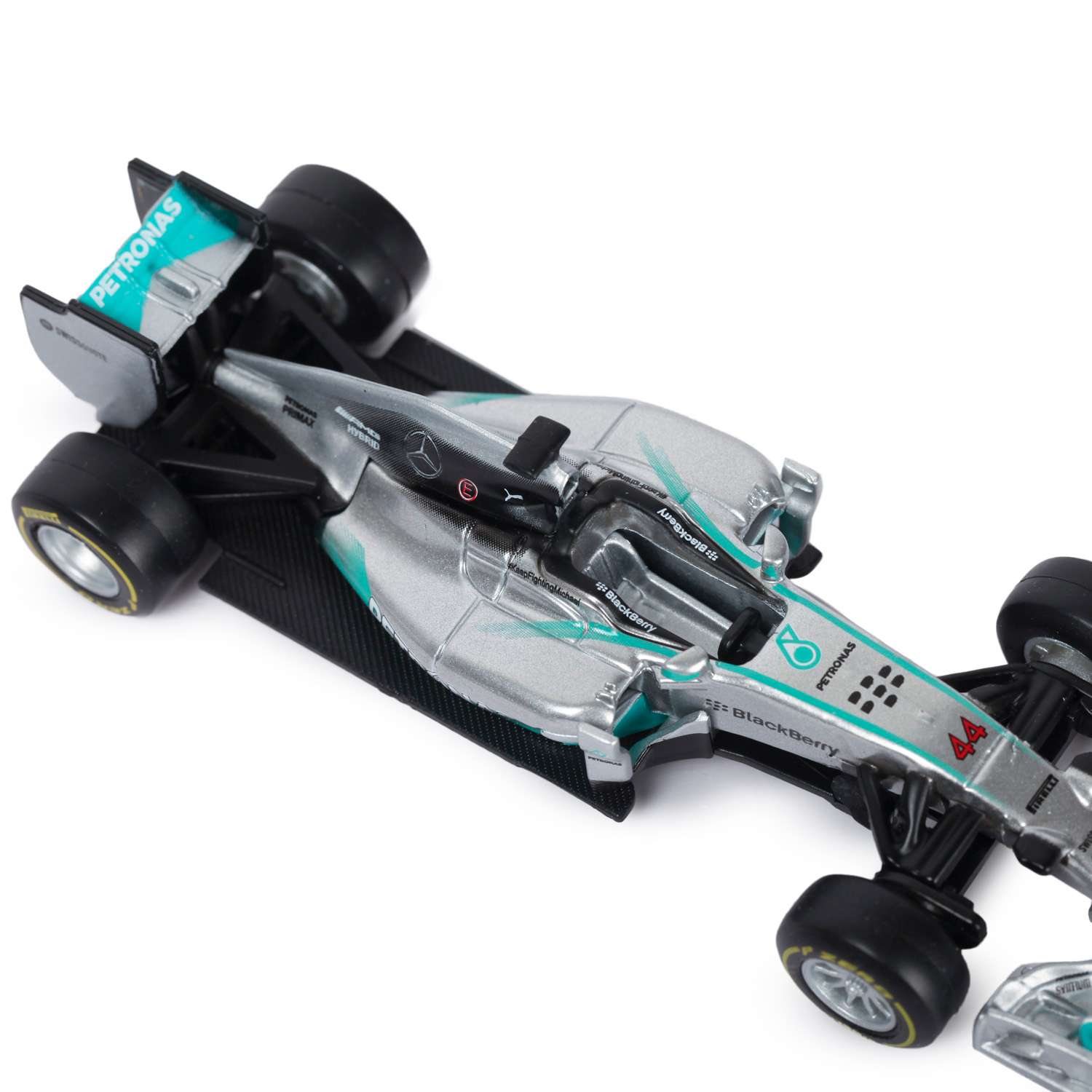 Машина BBurago 1:43 Mercedes 2014 AMG Petronas W05 18-38020 18-38020 - фото 7