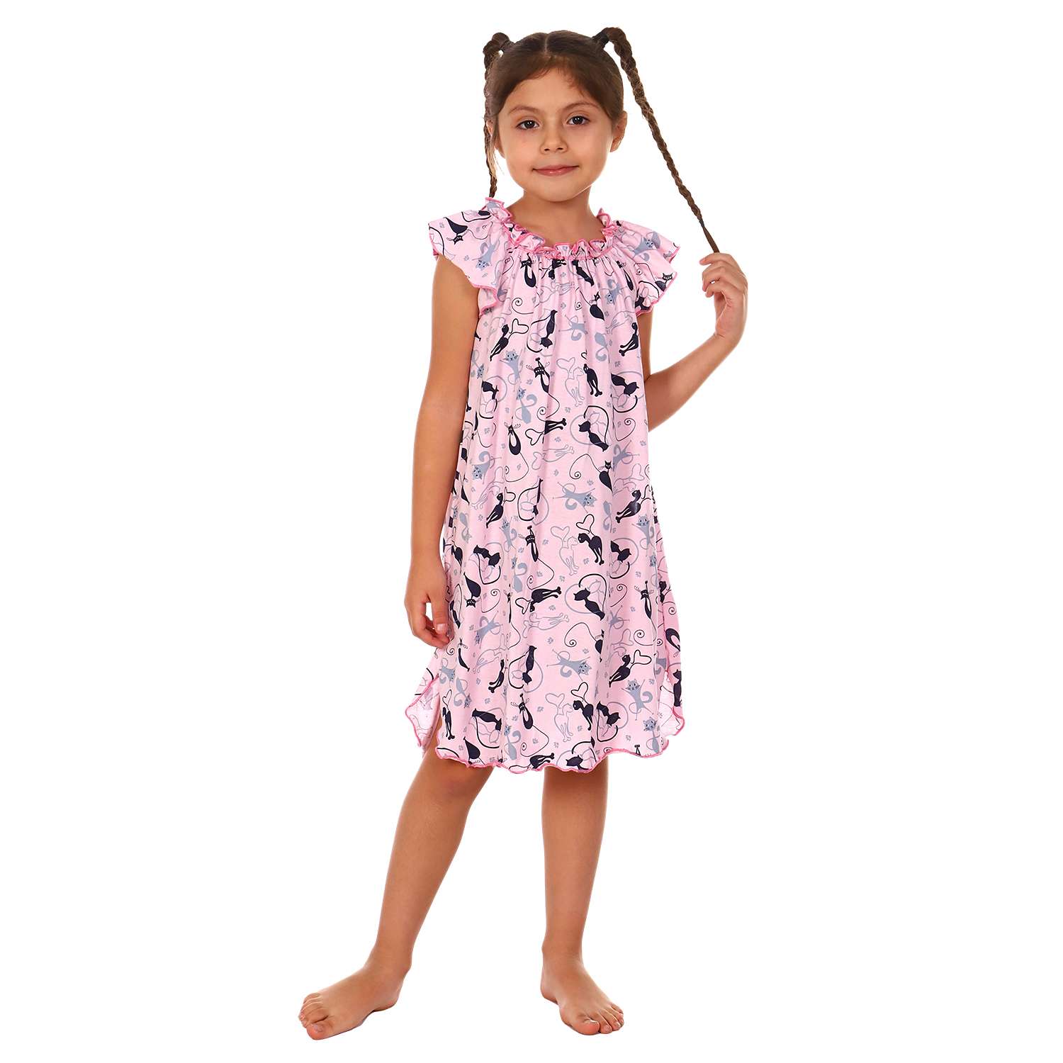 Сорочка ночная Детская Одежда 0003К/розовый - фото 2