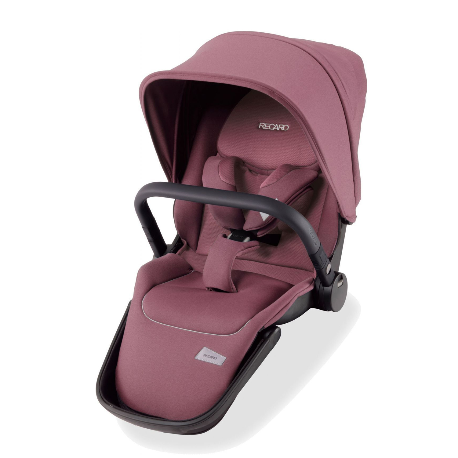 Коляска 2 в 1 Recaro Sadena шасси Silver Prime Pale Rose - фото 2