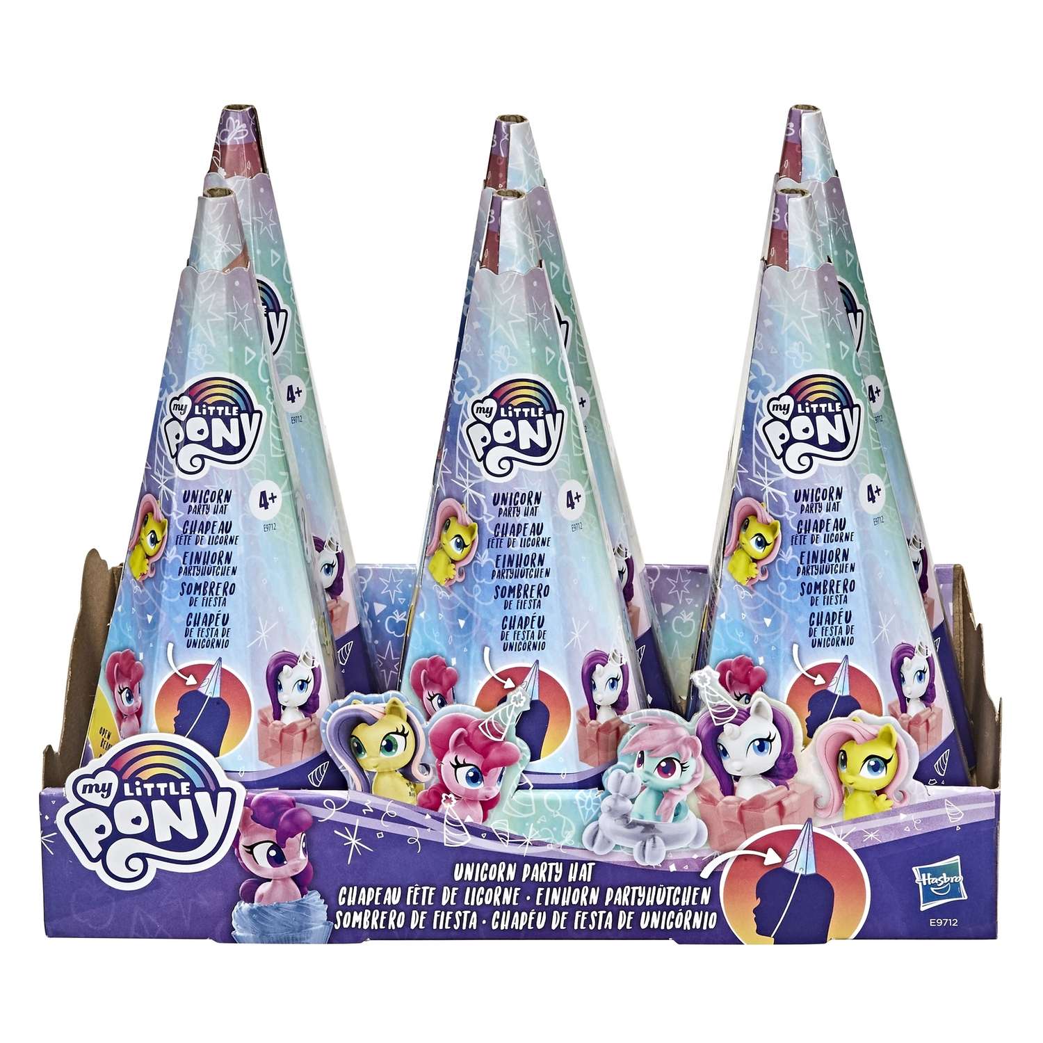 Набор игровой My Little Pony Праздник в стиле пони Колпак в непрозрачной упаковке (Сюрприз) E97125L0 - фото 2