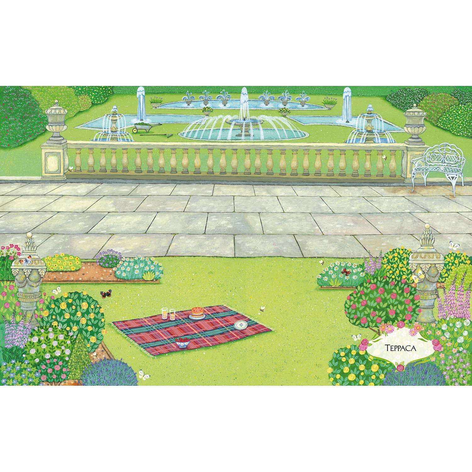 Книга Махаон Королевский сад Супернаклейки - фото 2