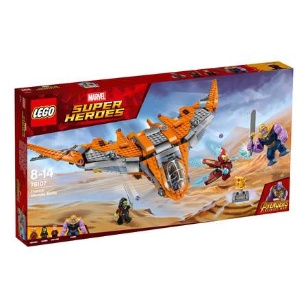 Конструктор LEGO Super Heroes Танос последняя битва 76107