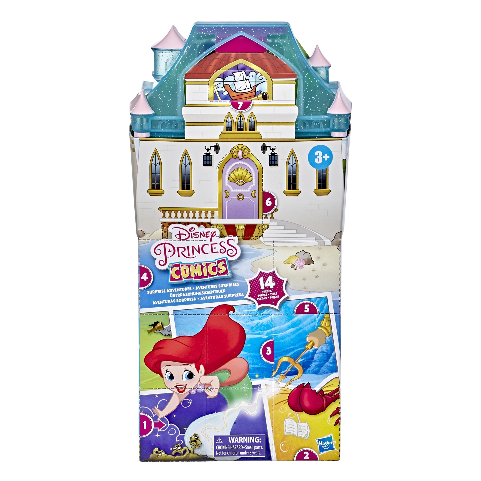 Набор игровой Disney Princess Hasbro Комиксы Замок Ариэль E9070