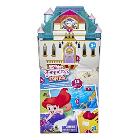 Набор игровой Disney Princess Hasbro Комиксы Замок Ариэль E90705L0