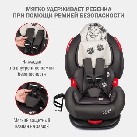 Детское автокресло SIGER Кокон Isofix lux