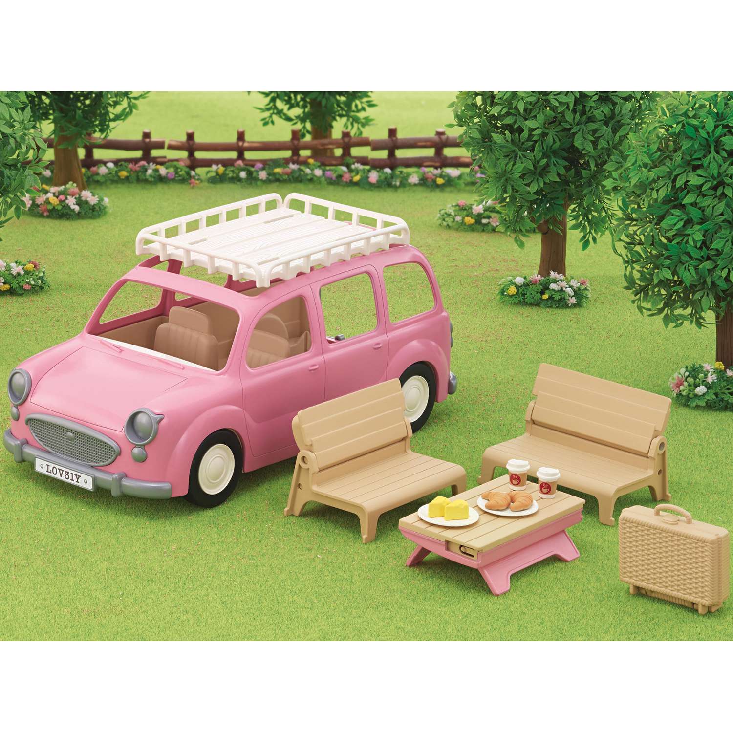 Набор Sylvanian Families Семейный автомобиль для пикника 5535 - фото 14