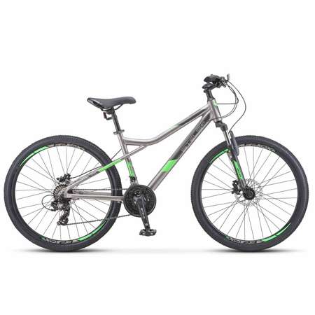 Велосипед STELS Navigator-610 D 26 V020 14 Серый/зелёный