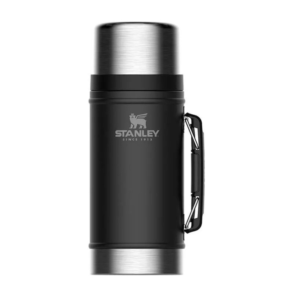 Термос для туризма STANLEY Classic 0.94L Vacuum Food Jar Black - фото 1