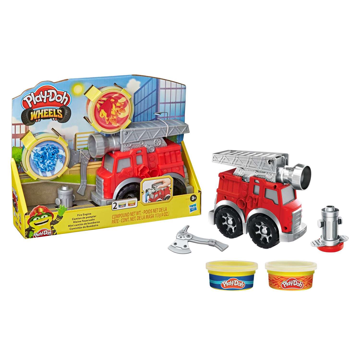 Набор игровой Play-Doh Пожарная машина мини F06495L0 - фото 4