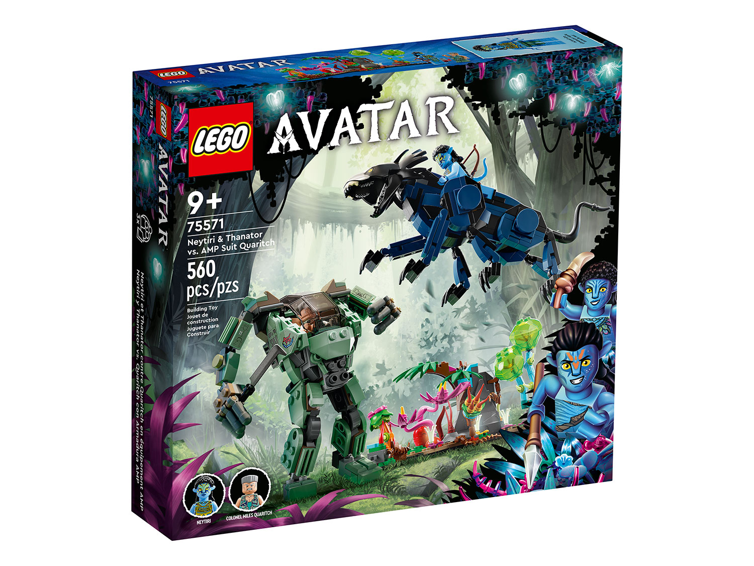 Конструктор детский LEGO Конструктор детский LEGO Avatar Нейтири и Танатор 75571 - фото 7