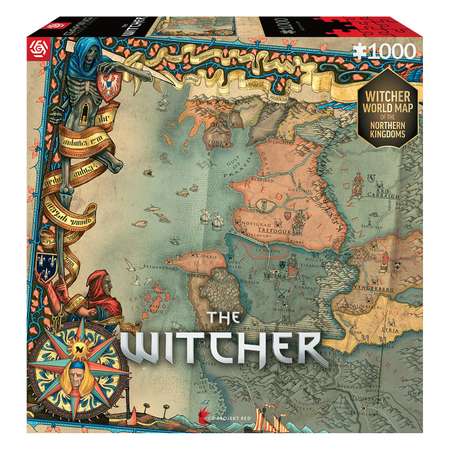 Пазл Good Loot The Witcher 3 The Northern Kingdoms - 1000 элементов (Gaming серия)