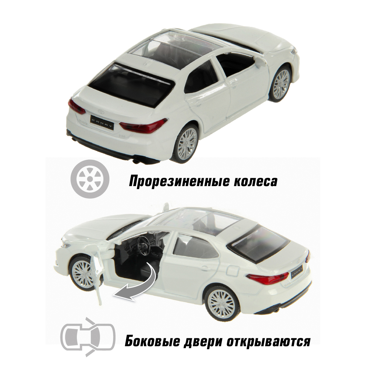 Машина HOFFMANN Toyota CAMRY 1:43 металлическая страна производства Китай  126393 купить по цене 653 ₽ в интернет-магазине Детский мир