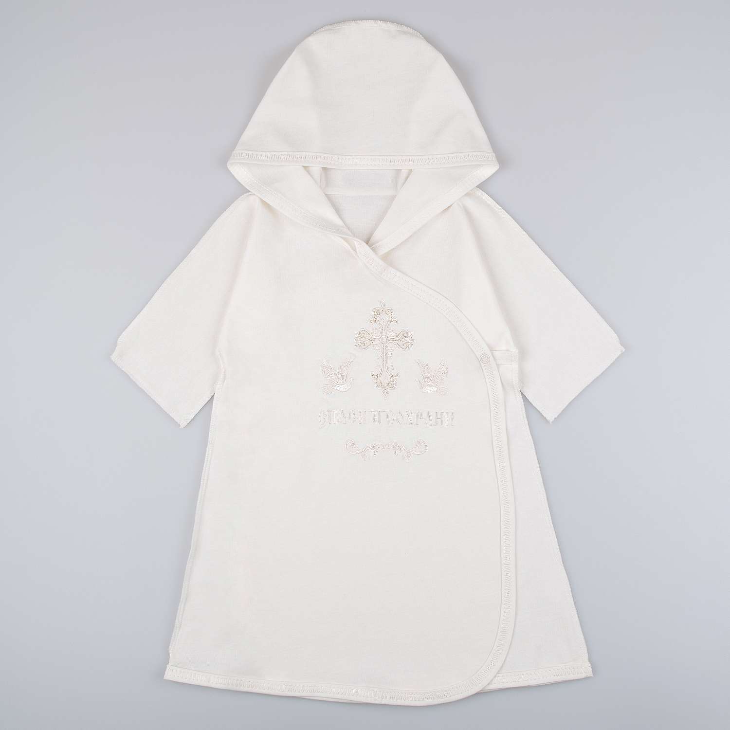 Рубашечка крестильная LEO 7000А_молочный - фото 7
