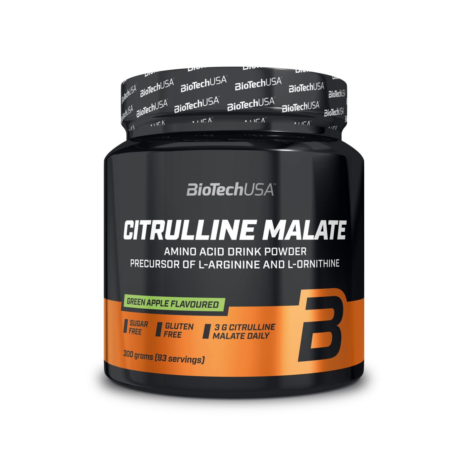 L-цитруллин малат BiotechUSA Citrulline Malate 300 г. Лайм - фото 1