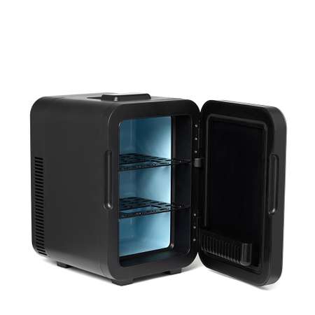 Бьюти-холодильник COOLBOXBEAUTY 10 л черный с дисплеем