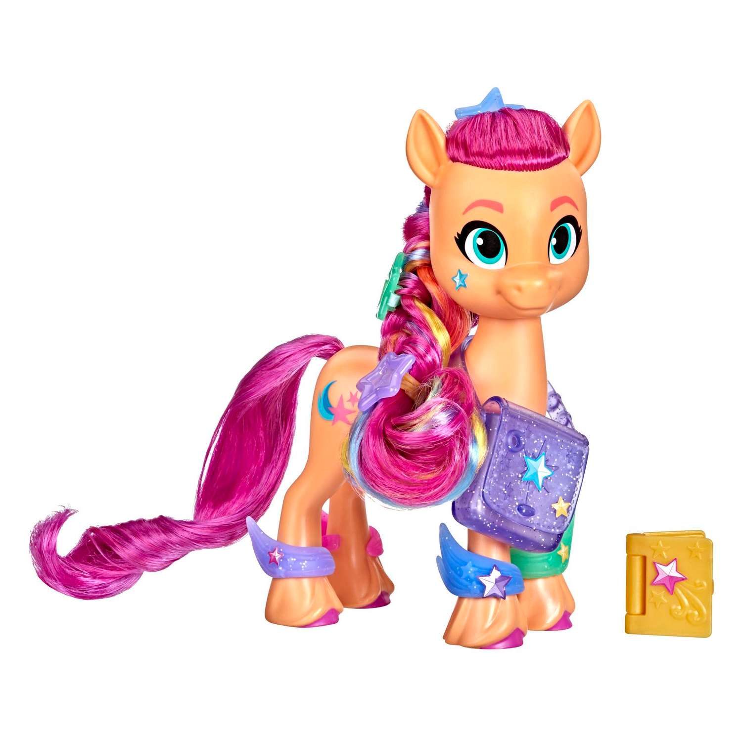 Игрушка My Little Pony Пони фильм Радужные волосы Санни F17945L0 - фото 4