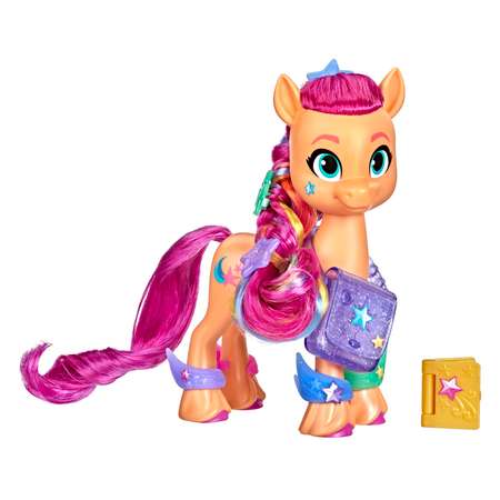 Игрушка My Little Pony Пони фильм Радужные волосы Санни F17945L0