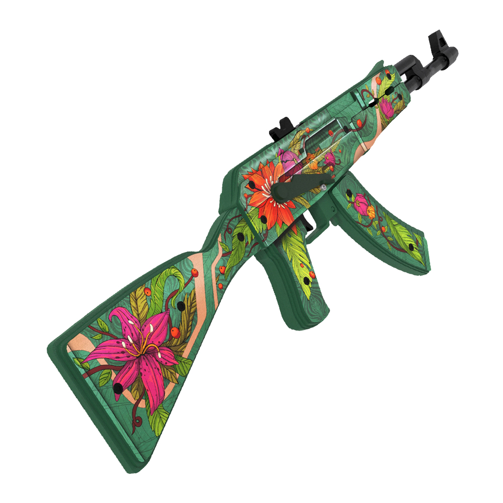 Игрушечный автомат VozWooden АК-47 Дикий Лотос CS GO резинкострел  деревянный купить по цене 3699 ₽ в интернет-магазине Детский мир