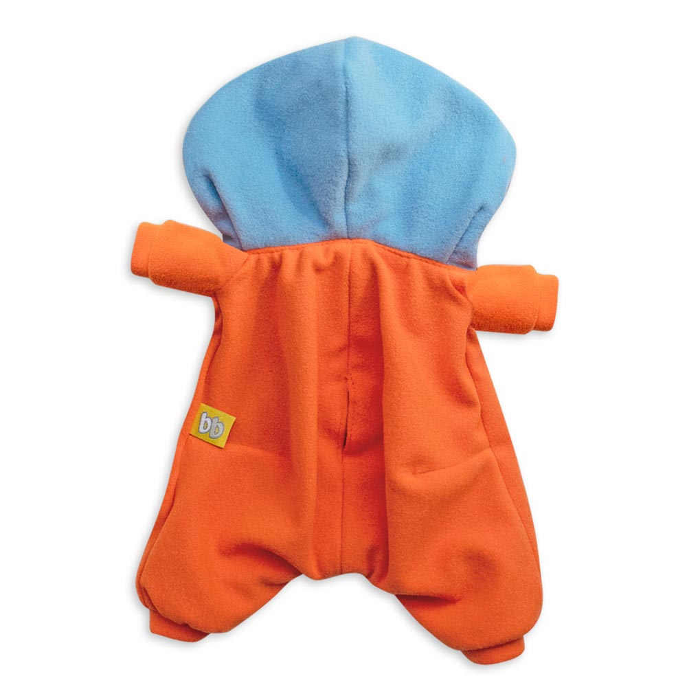 Одежда для кукол BUDI BASA Комбинезон оранжевый с принтом Монстрик для Басик Baby 20 см OBB-075 OBB-075 - фото 3