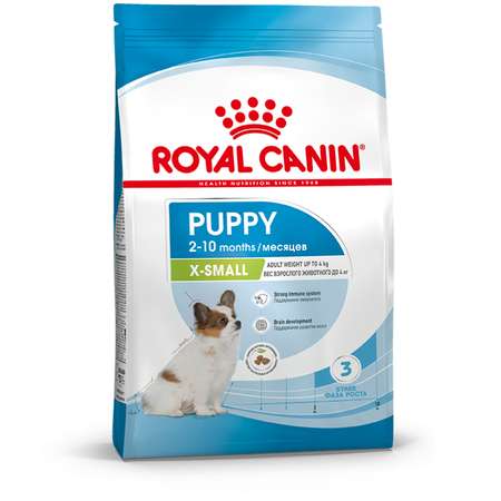 Корм для щенков ROYAL CANIN X-small Puppy миниатюрных пород 500г